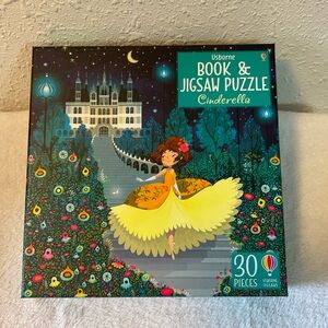 Usborne Cinderella Book & Jigsaw Puzzle